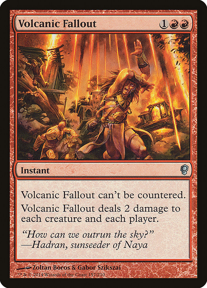 Volcanic Fallout [Conspiracy] Magic: The Gathering