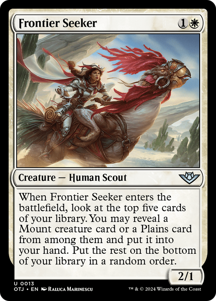 Frontier Seeker [Outlaws of Thunder Junction] Magic: The Gathering