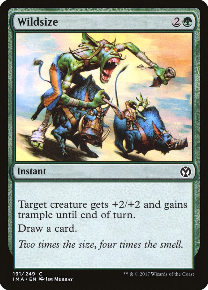 Wildsize [Iconic Masters] Magic: The Gathering