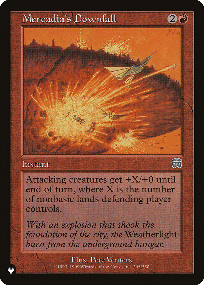 Mercadia's Downfall [The List] Magic: The Gathering