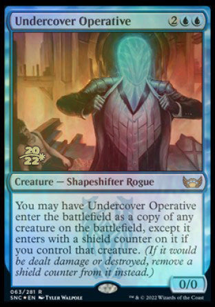 Undercover Operative [Streets of New Capenna Prerelease Promos] Magic: The Gathering