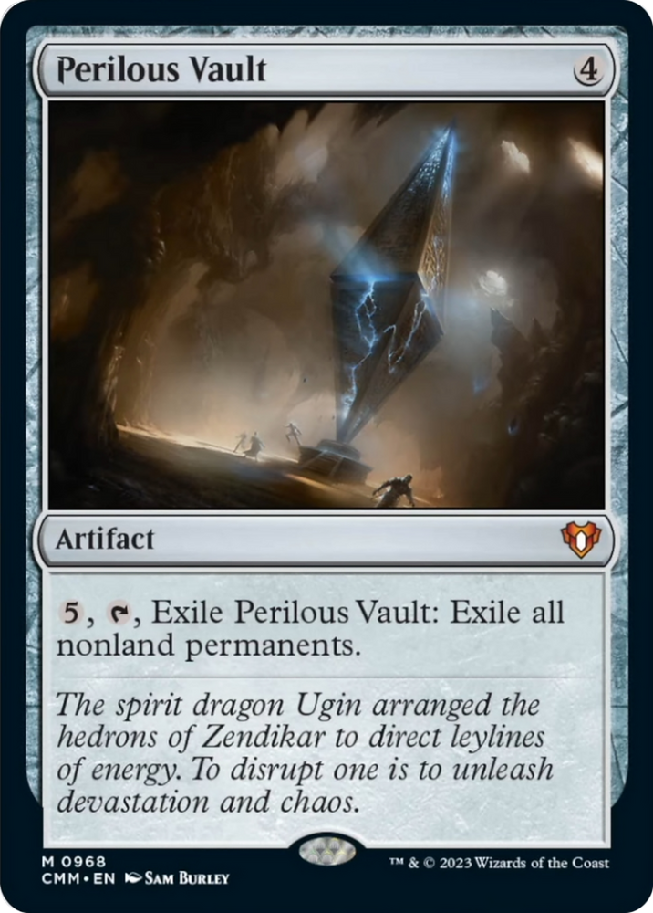 Perilous Vault [Commander Masters] Magic: The Gathering