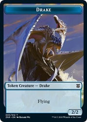 Drake // Insect Double-Sided Token [Zendikar Rising Tokens] Magic: The Gathering