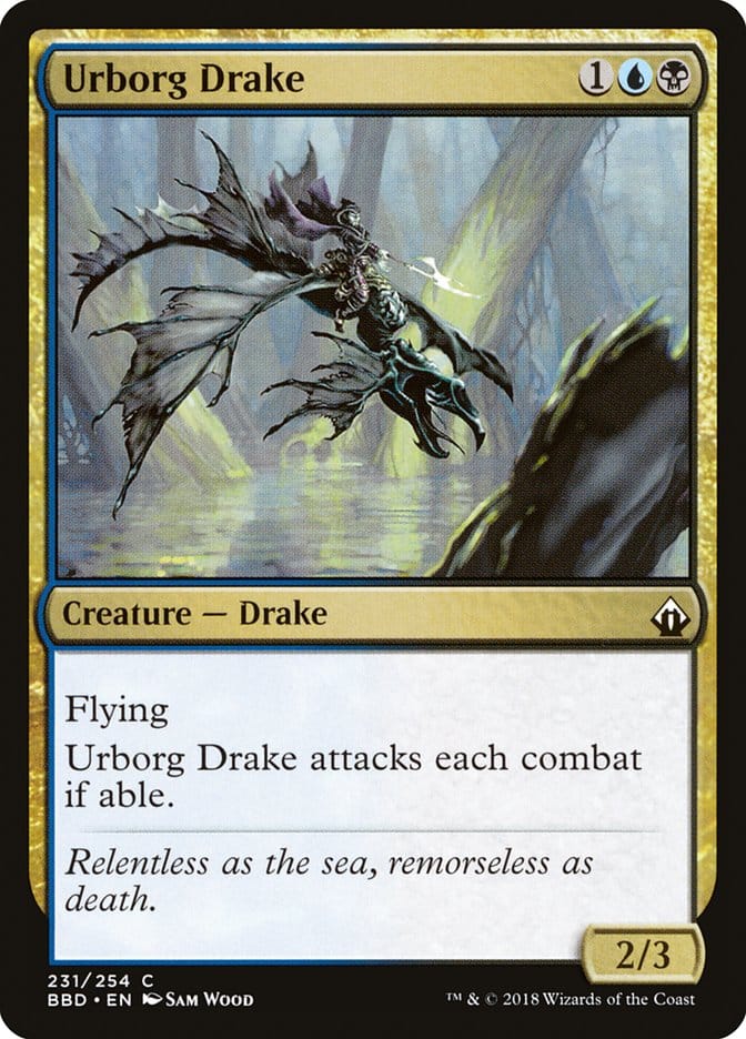 Urborg Drake [Battlebond] Magic: The Gathering