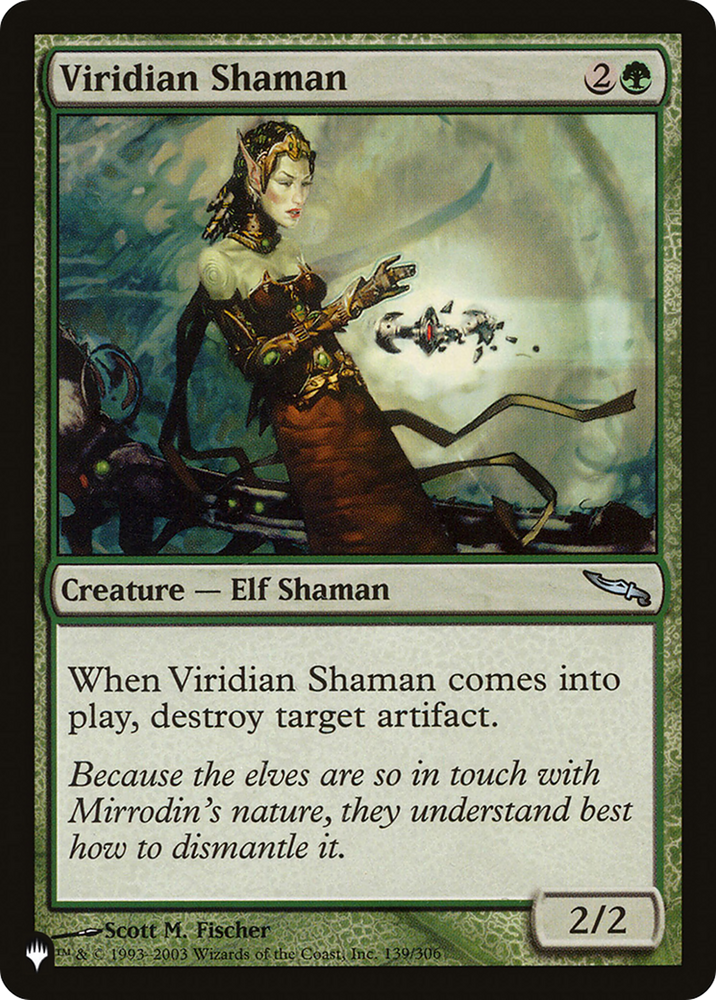 Viridian Shaman [The List] Magic: The Gathering