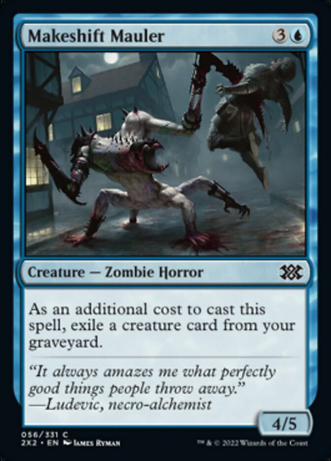 Makeshift Mauler [Double Masters 2022] Magic: The Gathering