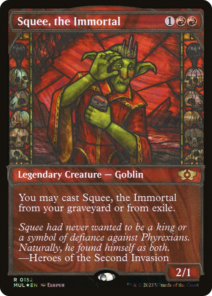 Squee, the Immortal (Halo Foil) [Multiverse Legends] Magic: The Gathering