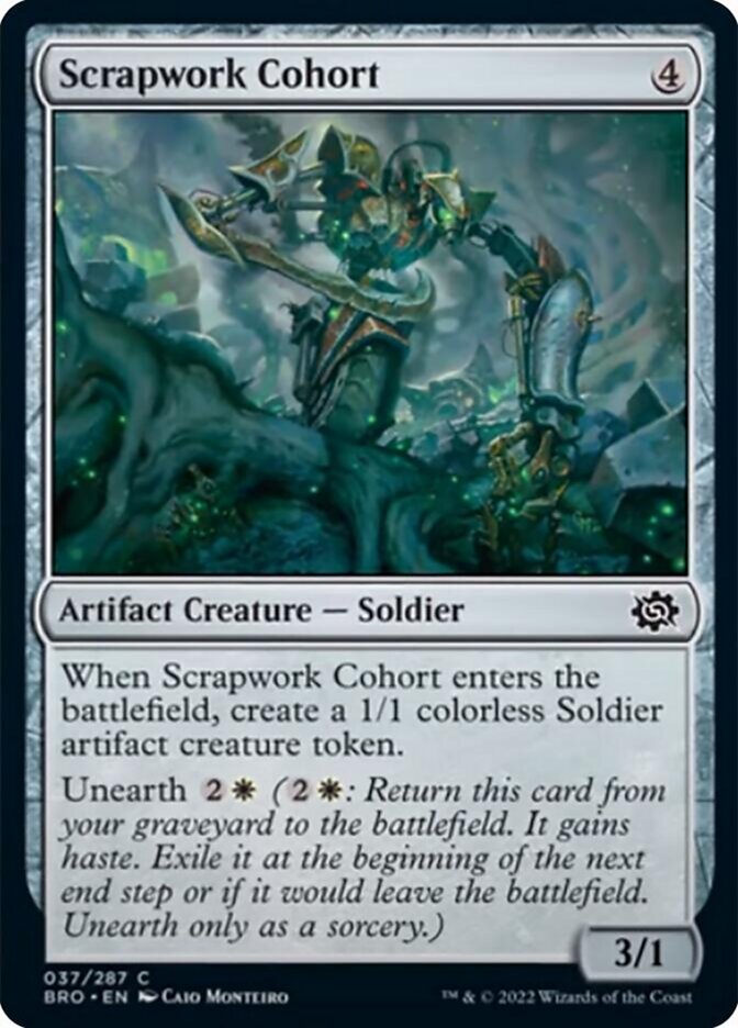 Scrapwork Cohort [The Brothers' War] Magic: The Gathering