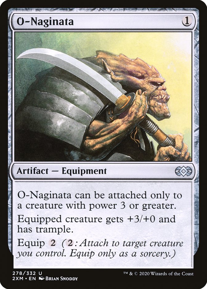 O-Naginata [Double Masters] Magic: The Gathering