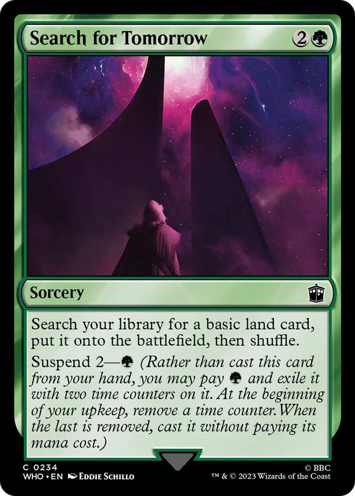 Search for Tomorrow [Doctor Who] Magic: The Gathering