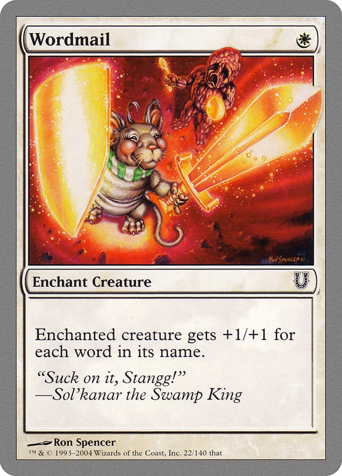 Wordmail [Unhinged] Magic: The Gathering