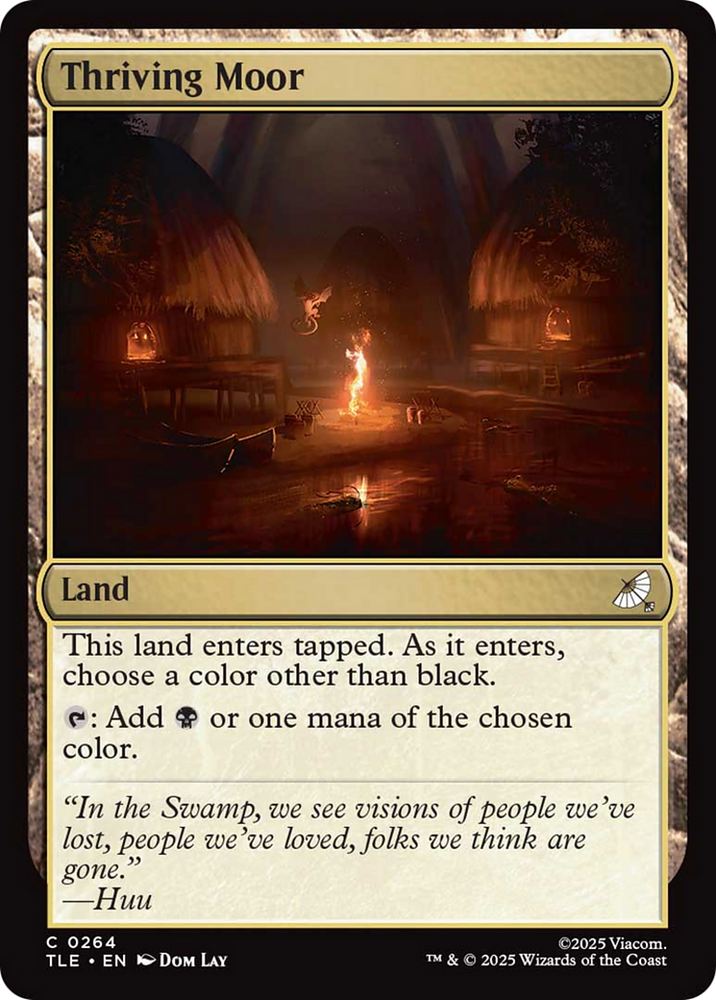 Thriving Moor [Avatar: The Last Airbender: Eternal-Legal] Magic: The Gathering