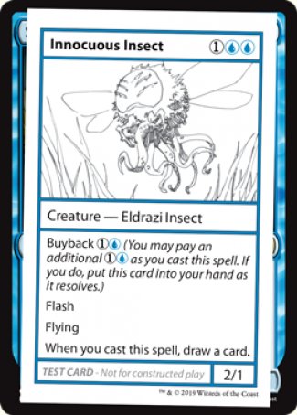 Innocuous Insect (2021 Edition) [Mystery Booster Playtest Cards] Magic: The Gathering