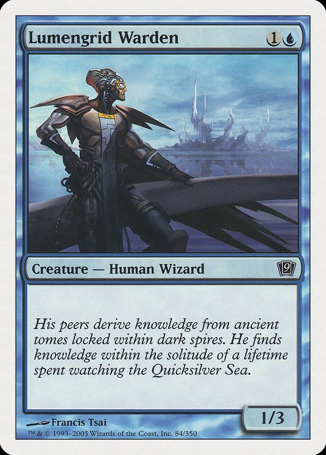 Lumengrid Warden [Ninth Edition] Magic: The Gathering
