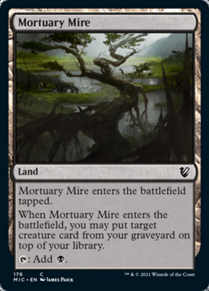 Mortuary Mire [Innistrad: Midnight Hunt Commander] Magic: The Gathering