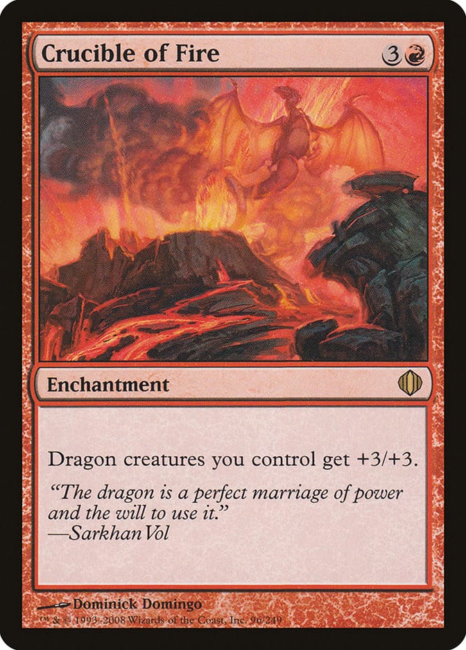 Crucible of Fire [Shards of Alara] Magic: The Gathering