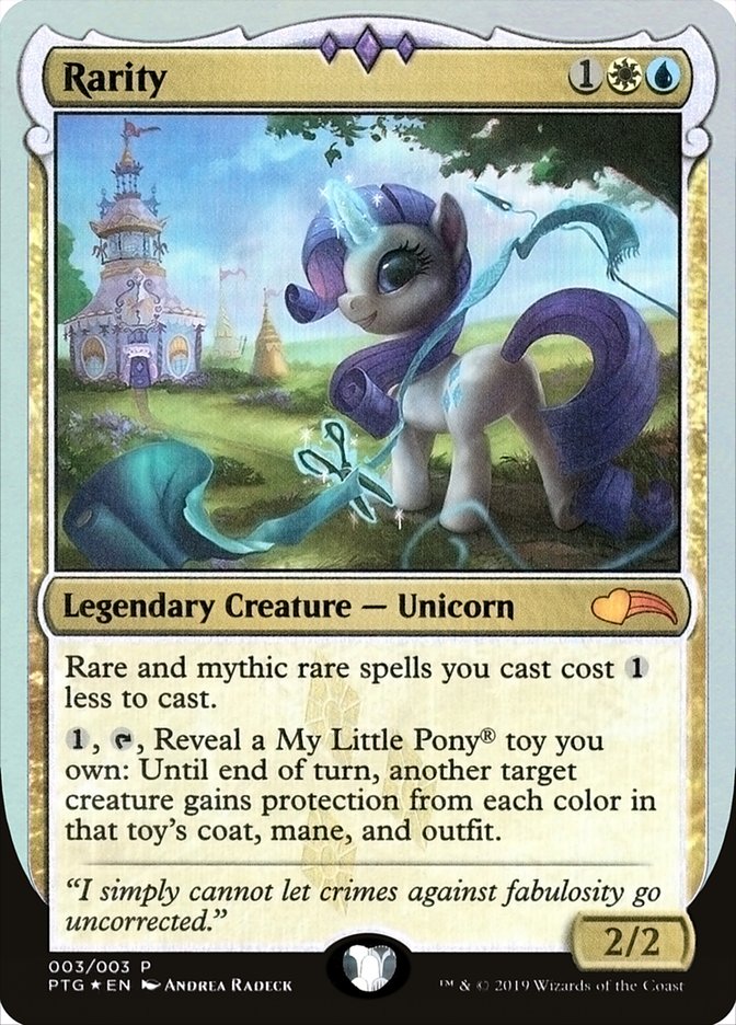 Rarity [Ponies: The Galloping] Magic: The Gathering