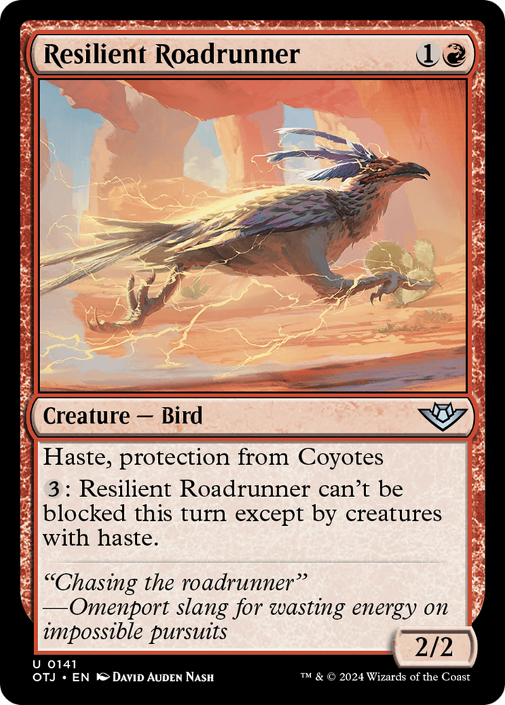 Resilient Roadrunner [Outlaws of Thunder Junction] Magic: The Gathering