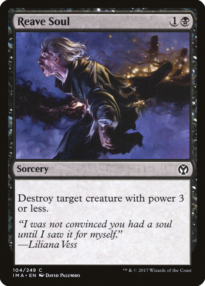 Reave Soul [Iconic Masters] Magic: The Gathering