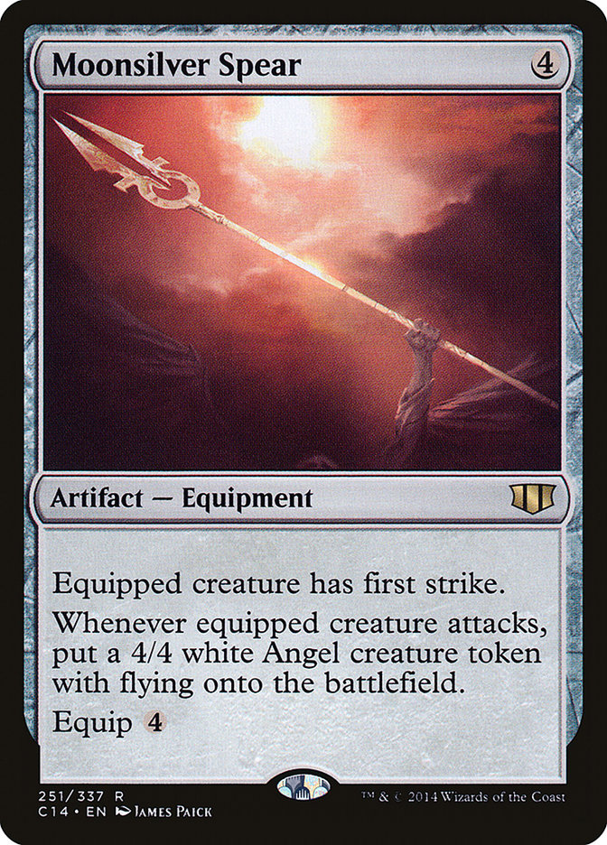 Moonsilver Spear [Commander 2014] Magic: The Gathering