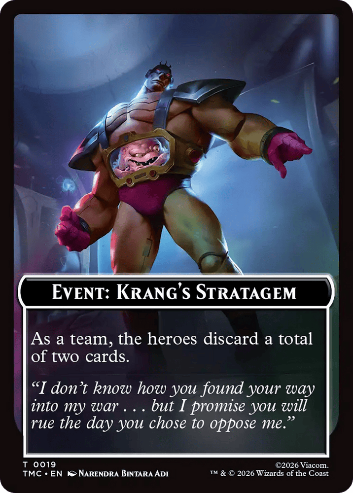 Event: Krang's Stratagem [Teenage Mutant Ninja Turtles Commander Tokens]