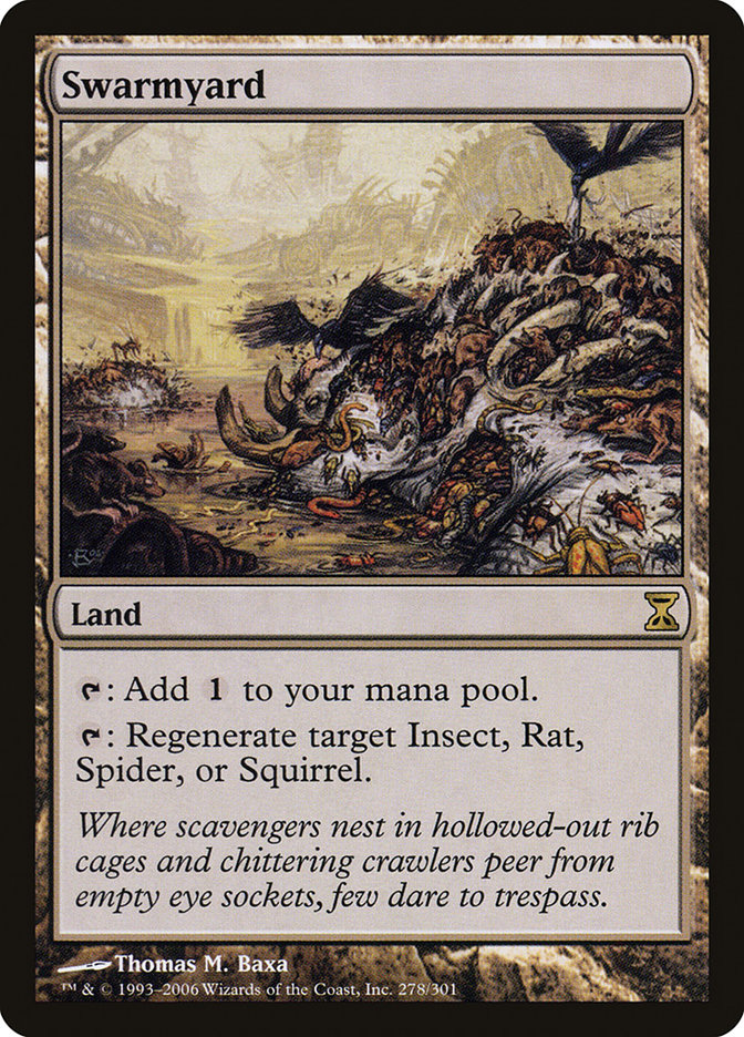 Swarmyard [Time Spiral] Magic: The Gathering
