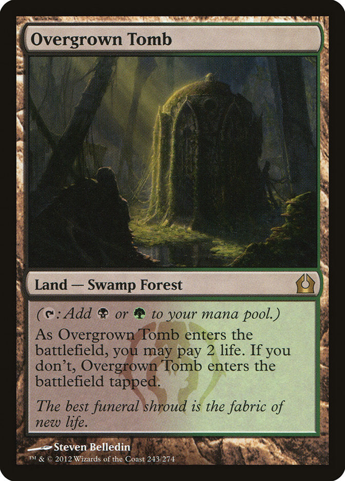 Overgrown Tomb [Return to Ravnica] Magic: The Gathering
