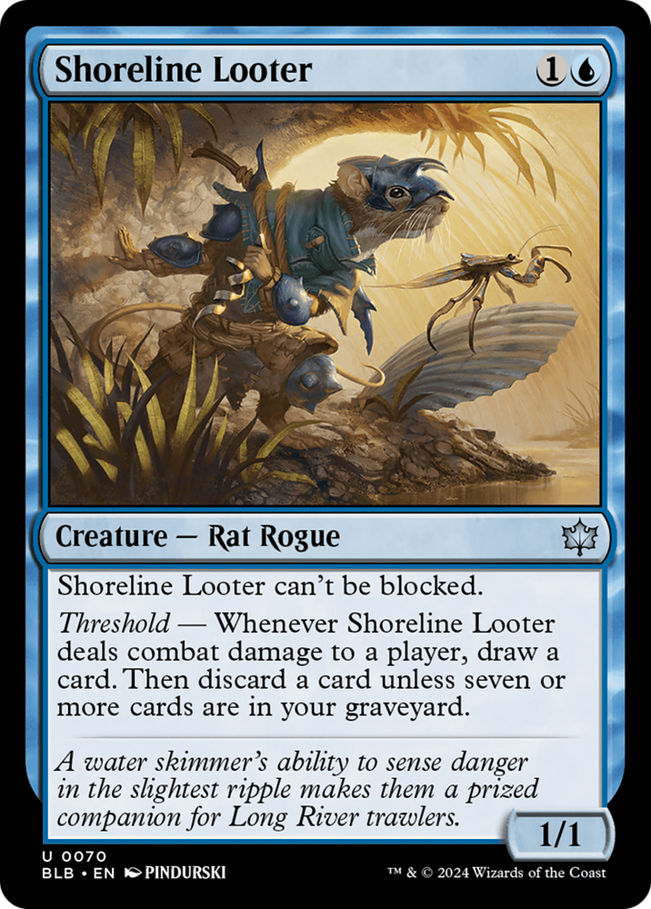 Shoreline Looter [Bloomburrow] Magic: The Gathering