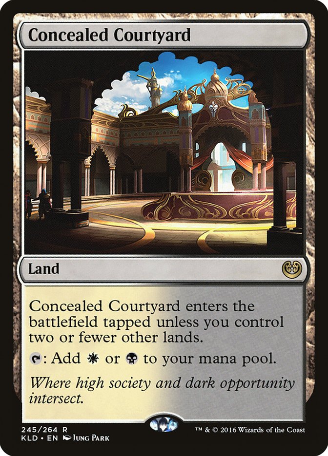 Concealed Courtyard [Kaladesh] Magic: The Gathering