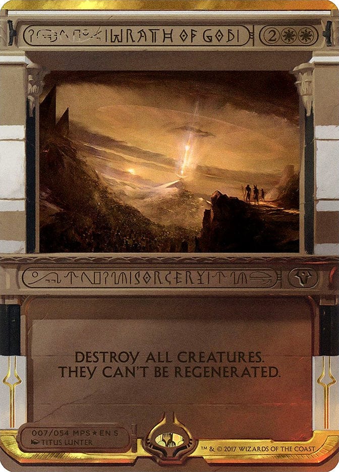 Wrath of God (Invocation) [Amonkhet Invocations] Magic: The Gathering