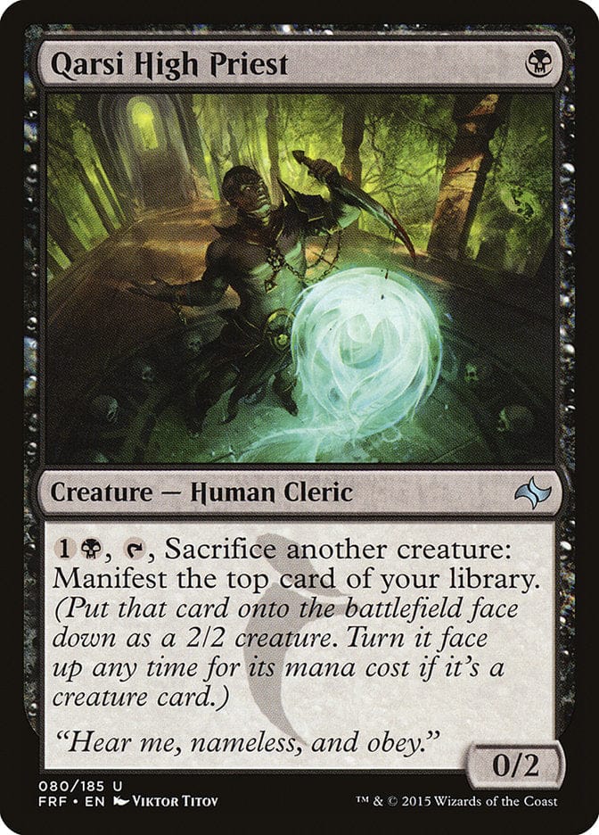 Qarsi High Priest [Fate Reforged] Magic: The Gathering