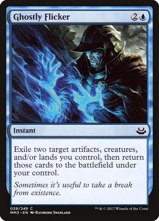 Ghostly Flicker [Modern Masters 2017] Magic: The Gathering