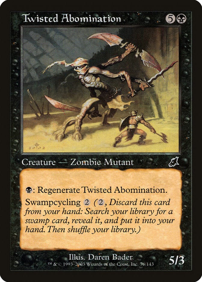 Twisted Abomination [Scourge] Magic: The Gathering