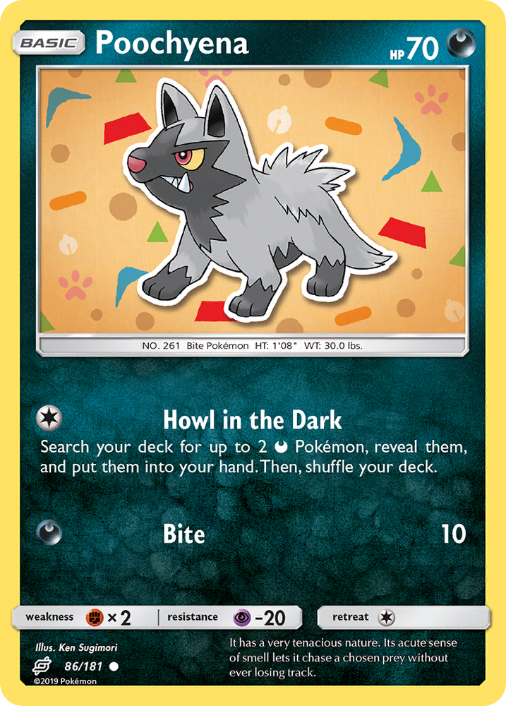Poochyena (86/181) [Sun & Moon: Team Up] Pokémon