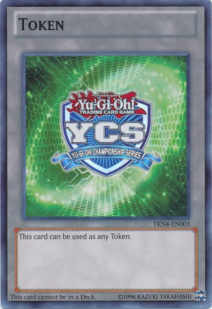 Yu-Gi-Oh Championship Series Token (Green) [TKN4-EN003] Super Rare Yu-Gi-Oh!