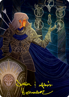 Revitalize Art Card (Gold-Stamped Signature) [Strixhaven: School of Mages Art Series] Magic: The Gathering