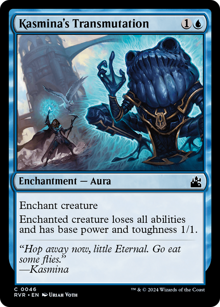 Kasmina's Transmutation [Ravnica Remastered] Magic: The Gathering