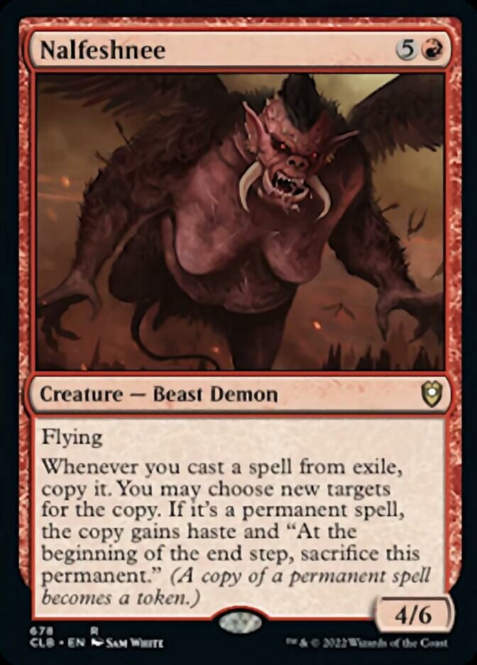 Nalfeshnee [Commander Legends: Battle for Baldur's Gate] Magic: The Gathering