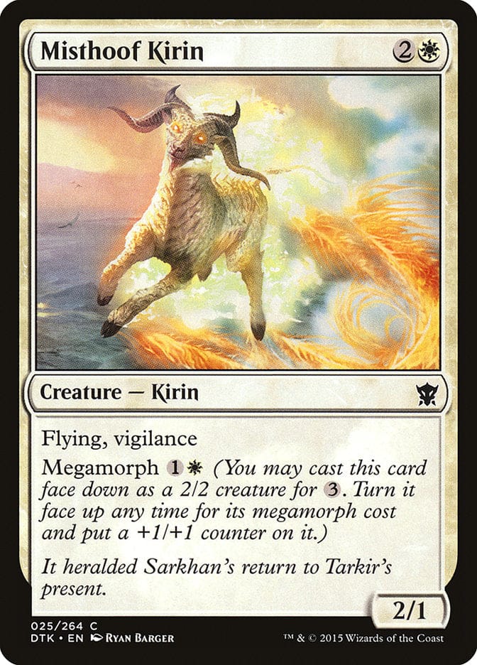 Misthoof Kirin [Dragons of Tarkir] Magic: The Gathering