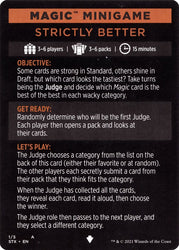 Strictly Better (Magic Minigame) [Strixhaven: School of Mages Minigame] Magic: The Gathering