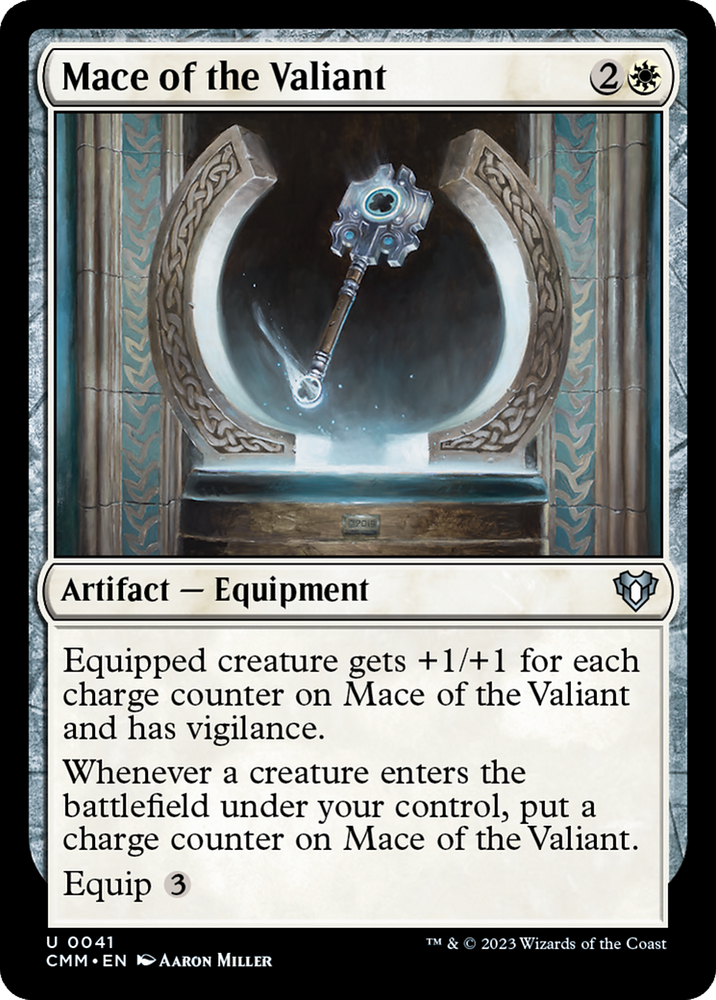 Mace of the Valiant [Commander Masters] Magic: The Gathering