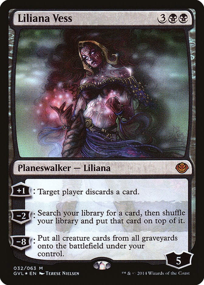 Liliana Vess (Garruk vs. Liliana) [Duel Decks Anthology] Magic: The Gathering