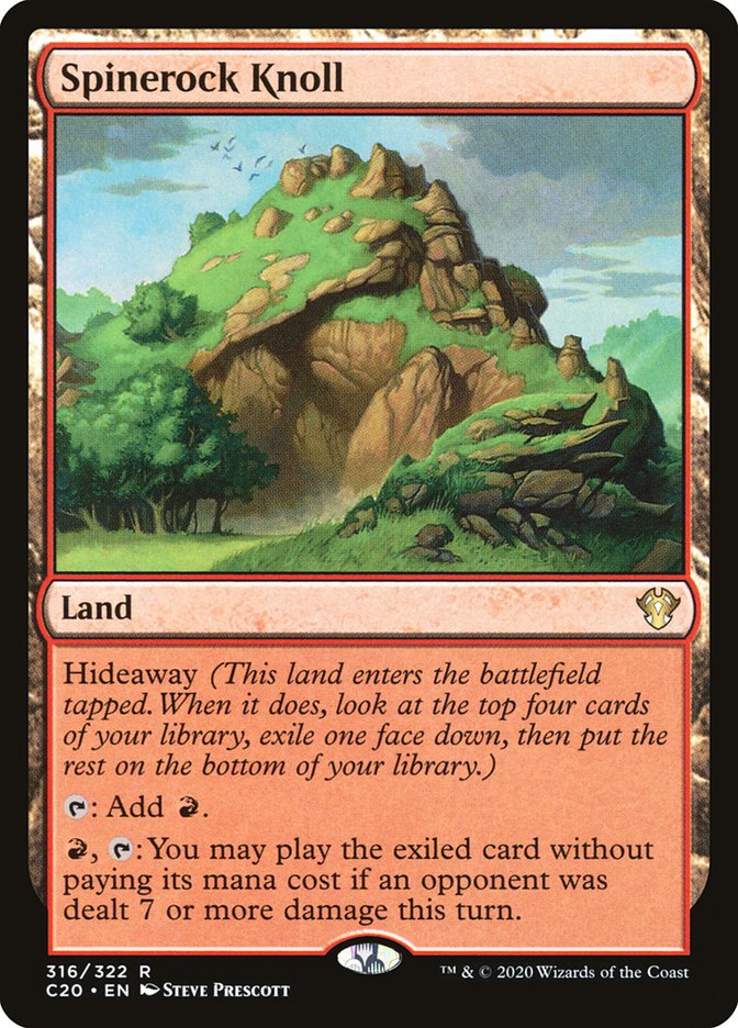 Spinerock Knoll [Commander 2020] Magic: The Gathering