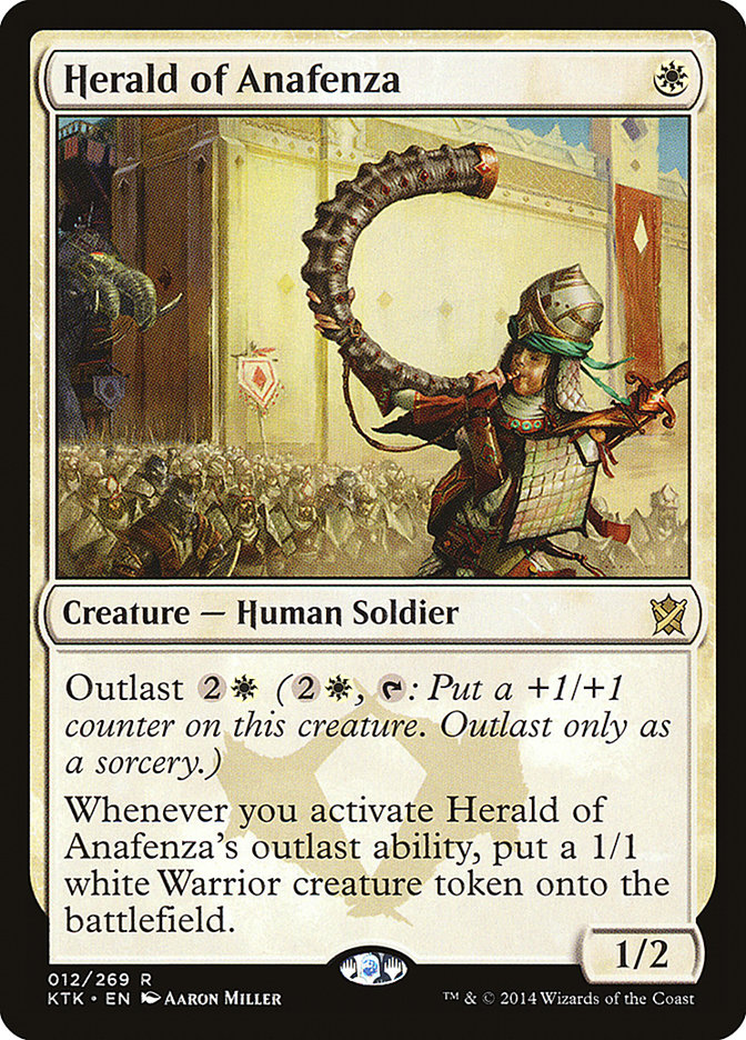 Herald of Anafenza [Khans of Tarkir] Magic: The Gathering