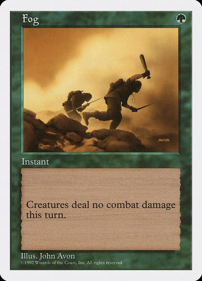Fog [Fifth Edition] Magic: The Gathering