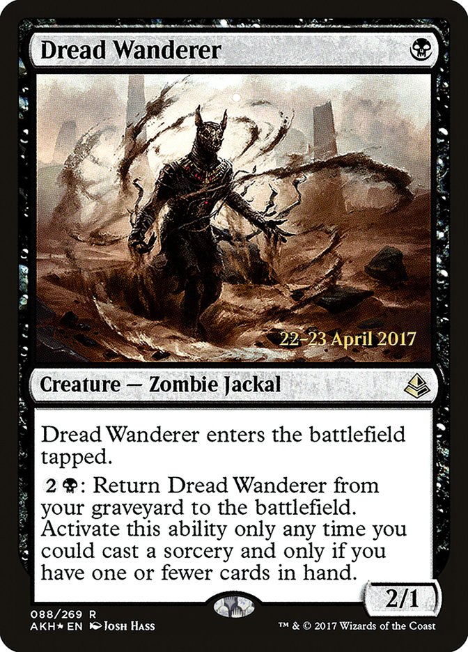 Dread Wanderer [Amonkhet Prerelease Promos] Magic: The Gathering