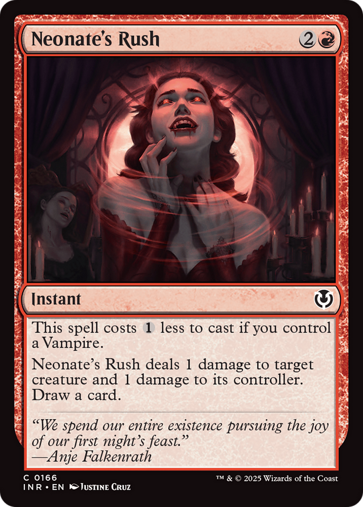 Neonate's Rush [Innistrad Remastered] Magic: The Gathering