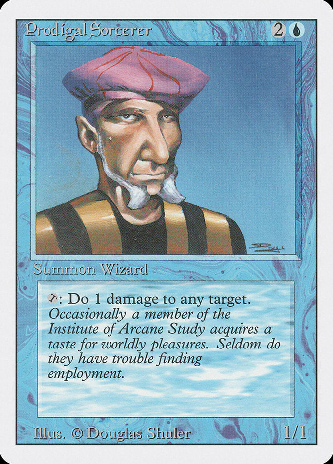 Prodigal Sorcerer [Revised Edition] Magic: The Gathering