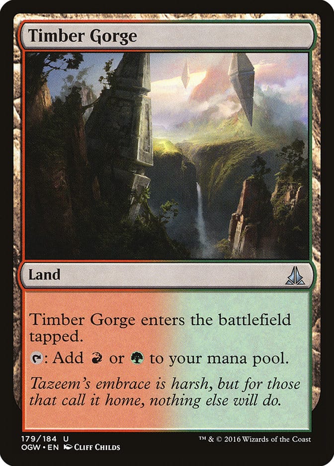 Timber Gorge [Oath of the Gatewatch] Magic: The Gathering