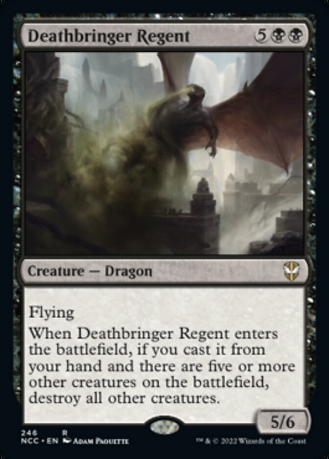 Deathbringer Regent [Streets of New Capenna Commander] Magic: The Gathering